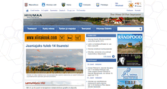 Desktop Screenshot of hiiumaa.ee